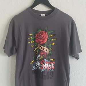 STYX World Tour Band Shirt 2009